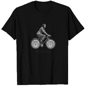 Discover Kamala Harris Cycling Through Time T Shirts Unique