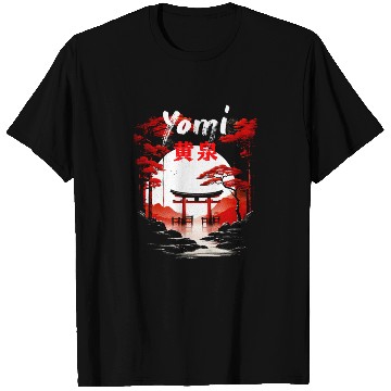 Discover Torii gate Mythological door Yomi Japanese T Shirts