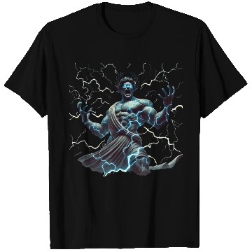 Discover Ancient Greek gods & lightning T Shirts