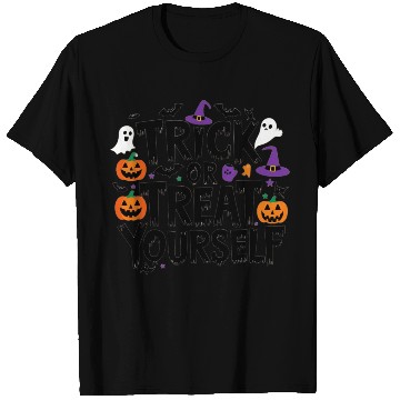 Discover Trick or Treat Yourself T Shirts