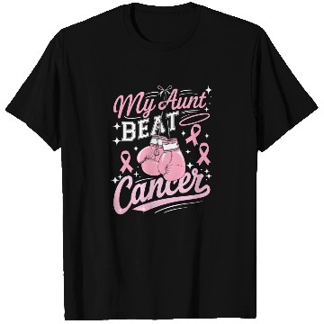 Discover My Aunt Beat Cancer Breast Cancer Awareness T Shirts