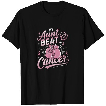Discover My Aunt Beat Cancer Breast Cancer Awareness T Shirts