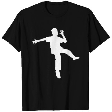 Discover Man Celebrates Dances Silhouette Cool Party Boy T Shirts