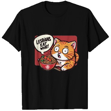 Discover Lesbians Eat What T Shirts