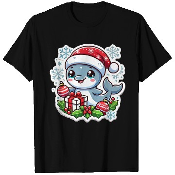 Discover Holiday Dolphin Splash T Shirts