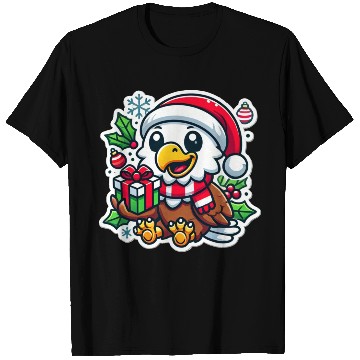 Discover Eagle's Christmas Flight T Shirts