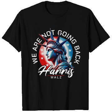 Discover We Are Not Going Back Kamala Harris Waltz 24 T Shirts
