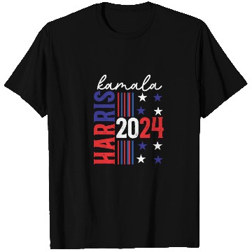 Discover Kamala Harris 2024 For President Campaign US Flag T Shirts