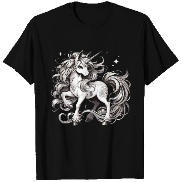 Discover Manga Magic Unicorn T Shirts