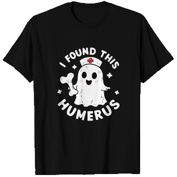 Discover I Found This Humerus Funny Halloween For Nurses T Shirts