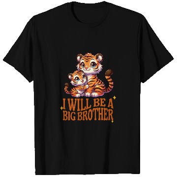 Discover I'm Going To Be A Big Brother Sweet Tigers, T Shirts
