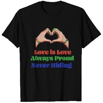 Discover love is love glbt design T Shirts