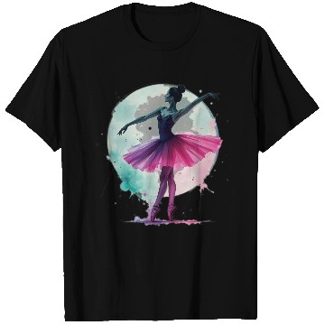 Discover Ballerina Watercolor T Shirts