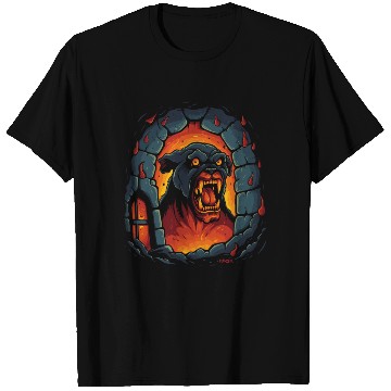 Discover Hellhound: Dog of the Hell Dungeon T Shirts
