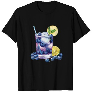Discover Blueberry Lemon Cocktail T Shirts