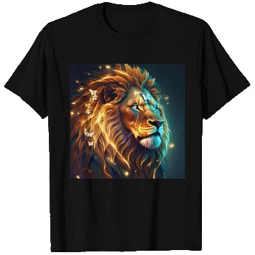 Discover Butterfly lion image T Shirts