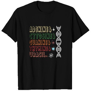 Discover Nucleobases Biology Teacher DNA Biologist T Shirts