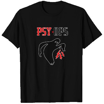 Discover Psy-ops Secret Military Group US Armed Forces T Shirts
