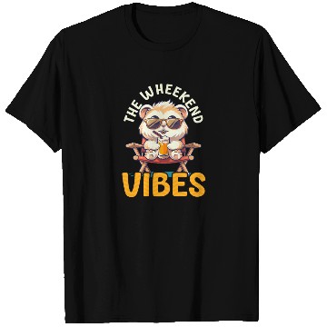 Discover Guinea Pig The Wheekend Vibes T Shirts