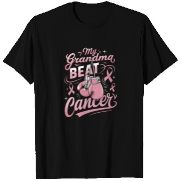Discover My Grandma Beat Cancer Breast Cancer Awareness T Shirts