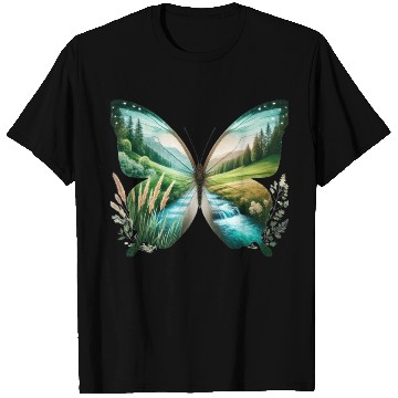 Discover Butterfly of Serenity  T Shirts