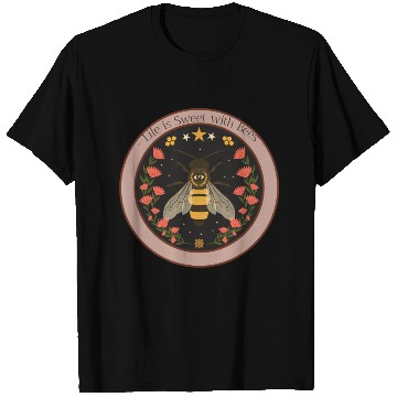Discover Life is Sweet with Bees T Shirts