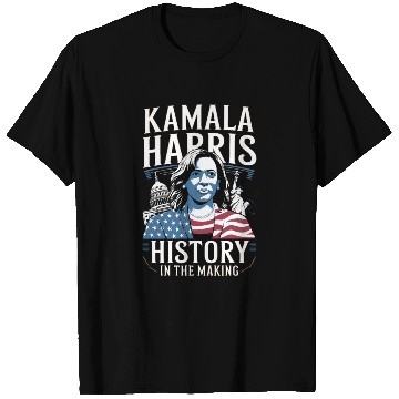 Discover Kamala Harris History in the Making T Shirts