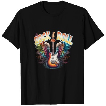 Discover Rock and Roll - Guitar T Shirts