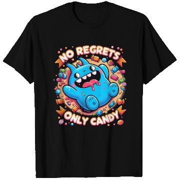 Discover Stitch Halloween Disneyland No Regrets Only Candy T Shirts