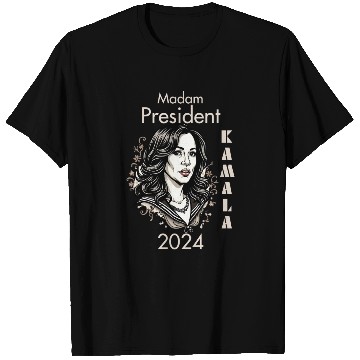 Discover Madam President Kamala Harris 2024 T Shirts