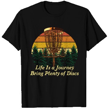 Discover Bring Plenty of Discs Positive Quotes Disc Golf Po T Shirts