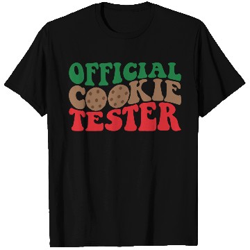 Discover Official Cookie Tester - funny Christmas design T Shirts