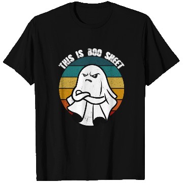 Discover This Is Boo Sheet Ghost Retro Halloween T Shirts