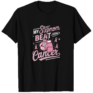 Discover My Stepmom Beat Cancer Breast Cancer Awareness T Shirts