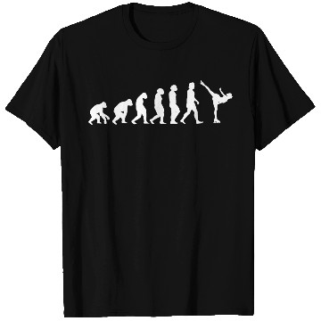 Discover Figure skating evolution of human sport T Shirts