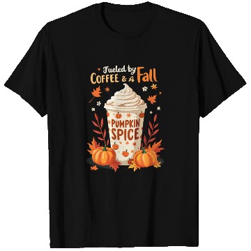 Discover Fueled by Coffee & Fall Vibes T Shirts