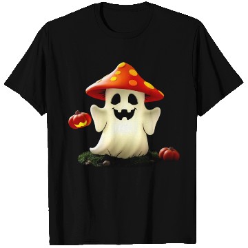Discover Mushrooms and pumpkins for Halloween T Shirts