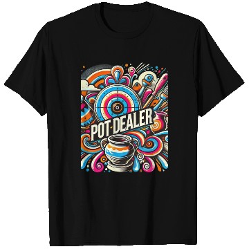 Discover Pot Dealer (Psychedelic) T Shirts