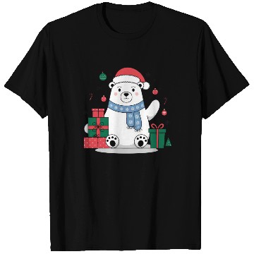 Discover Cute Christmas Polar Bear T Shirts