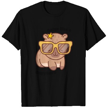 Discover Chill Capybara Vibes T Shirts