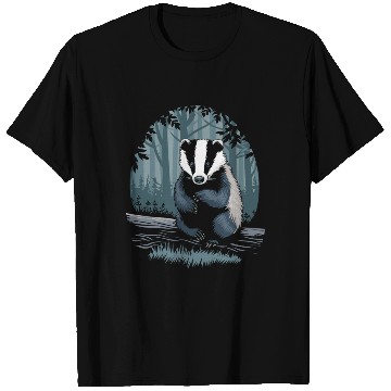 Discover Cottagecore Badge in enchanting Forest T Shirts
