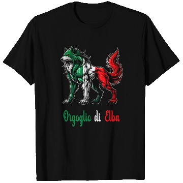 Discover The pride of Elba Italy flag T Shirts