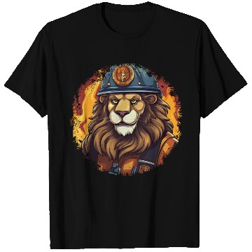 Discover Lion Firefighter T Shirts