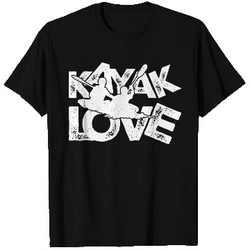 Discover kayak love T Shirts