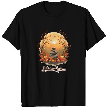 Discover Autumn Equinox Serenity Design T Shirts