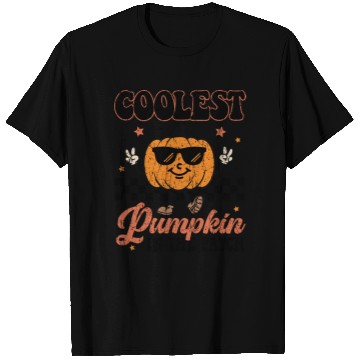 Discover Coolest Pumpkin in Town: Spooky Season Style T Shirts