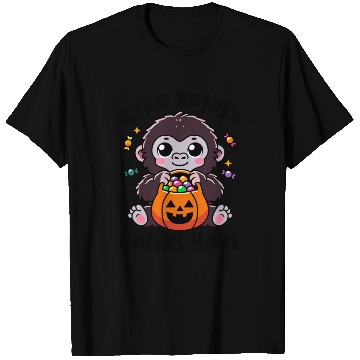 Discover Kingkong's Candy Haul Halloween Trick-or-Treat Bag T Shirts