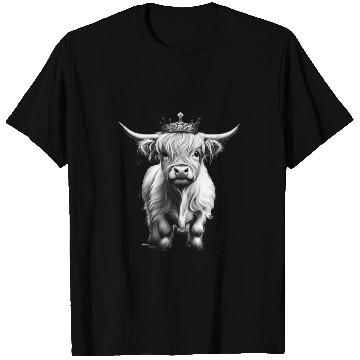 Discover Princess Highland Baby Cow T Shirts
