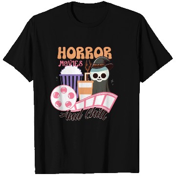Discover Horror Movies and Chill T Shirts