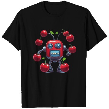 Discover Robot Cherry T Shirts